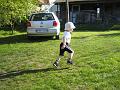 Wojtek gra w pilke 04 - sprint